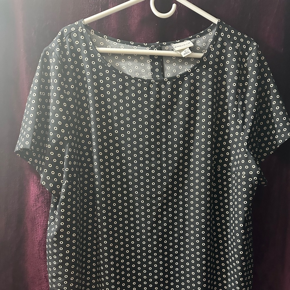 Ava & Viv Women’s Plus Size 1X Blouse Top